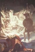 Jean Auguste Dominique Ingres The Dream of Ossian (mk10) china oil painting artist